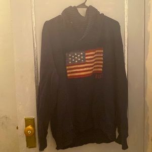 Mens Polo Winter Sweater